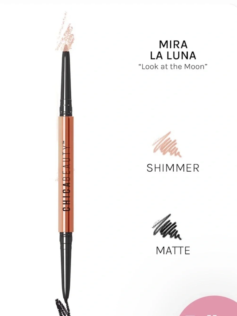 Brand new Duo Gel Eyeliner - Mira La Luna - Look at the Moon-  (Matte & Shimmer)